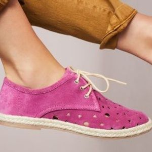 Anthropologie Seychelles Perforated shoes